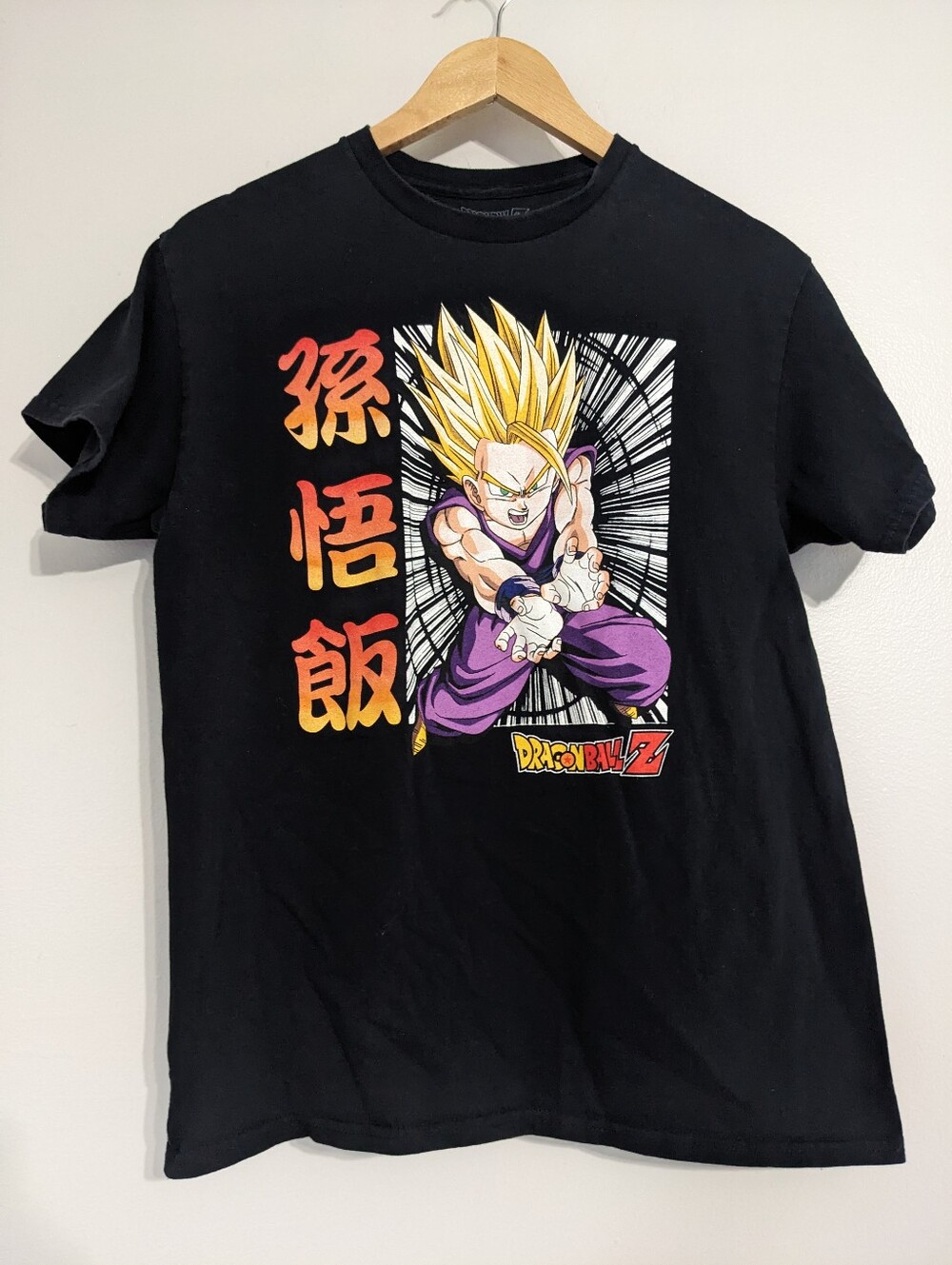 Dragonballz Tee Shirt Mens Medium Black Emo Pop Culture Short Sleeve Fits Small